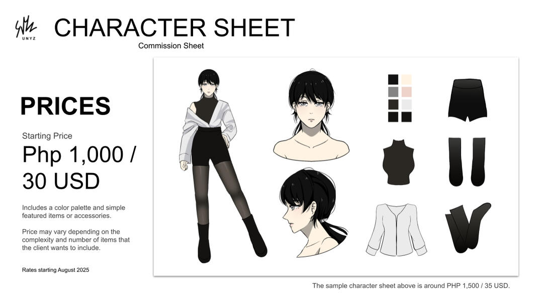 CHAR SHEET