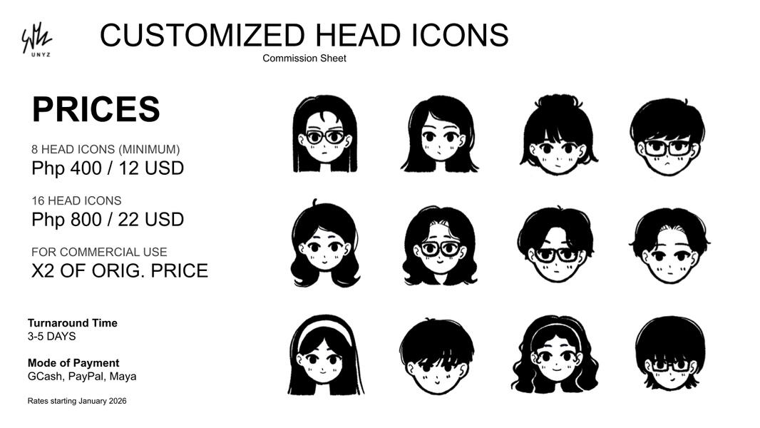 HEAD ICONS 2026 HEAD ICONS 2026
